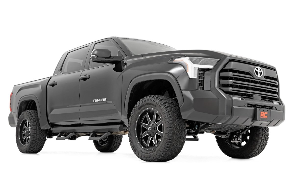 Toyota Tundra Suspension Lift Kit - Front + Rear - Rough Country - 3.5 Inch M1R - '22-'26